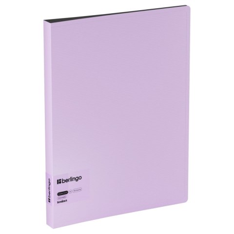 Teczka ofertowa Instinct A4 kolor: fioletowy 40 kieszeni Berlingo (352585) Berlingo