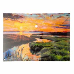 Teczka plastikowa na zatrzask Rzeka Vista A4 mix 28 mic. Narcissus Narcissus