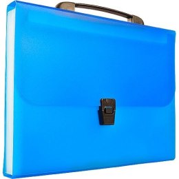 Teczka z przegródkami harmonijkowa A4 kolor: niebieski 13 przegródek Tetis (BT623-N) Tetis