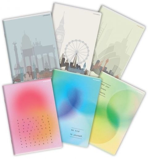 Zeszyt CITY/GRADIENT A4 80k. 70g krata Top 2000 (400169449) Top 2000