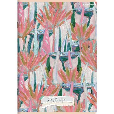 Zeszyt DINO/SPRING A5 32k. 70g krata Top 2000 (400169404) Top 2000