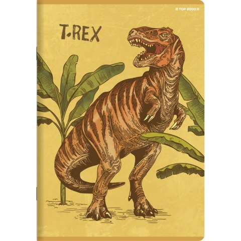 Zeszyt DINO/SPRING A5 32k. 70g krata Top 2000 (400169404) Top 2000
