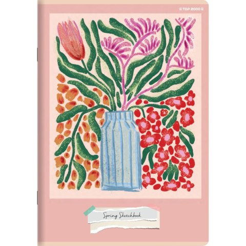 Zeszyt DINO/SPRING A5 60k. 70g linia Top 2000 (400169406) Top 2000