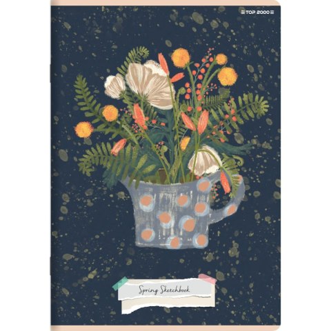 Zeszyt DINO/SPRING A5 60k. 70g linia Top 2000 (400169406) Top 2000