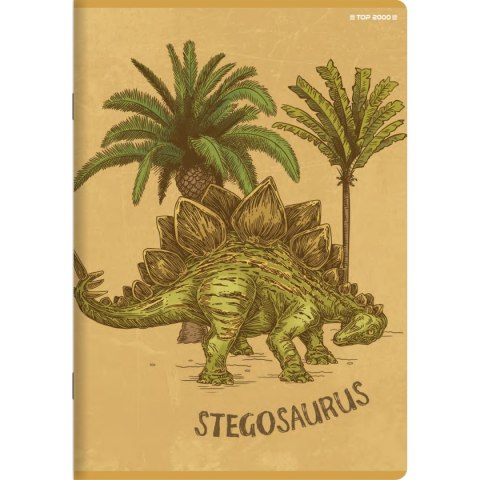 Zeszyt DINO/SPRING A5 60k. 70g linia Top 2000 (400169406) Top 2000