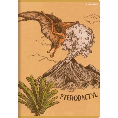 Zeszyt DINO/SPRING A5 60k. 70g linia Top 2000 (400169406) Top 2000