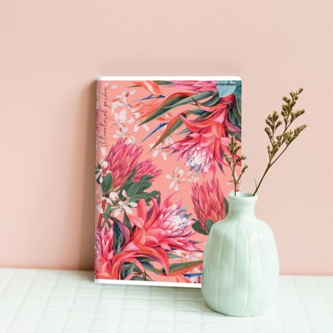 Zeszyt FLOWERS A5 60k. 70g linia Top 2000 (400169420) Top 2000