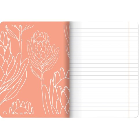 Zeszyt FLOWERS A5 60k. 70g linia Top 2000 (400169420) Top 2000