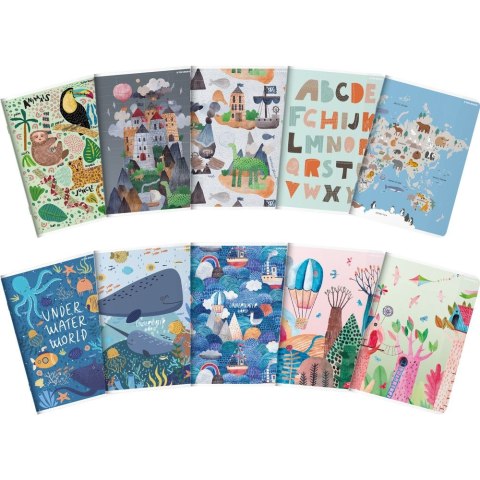 Zeszyt megamix A5 16k. 70g gładka Top 2000 (400158379) Top 2000