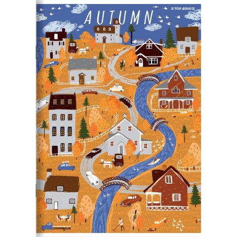 Zeszyt megamix A5 32k. 70g czysty Top 2000 (400168882) Top 2000