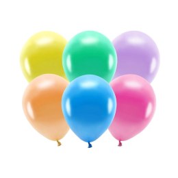Balon gumowy Eco metalizowane mix 260mm Partydeco (ECO26M-000-10) Partydeco