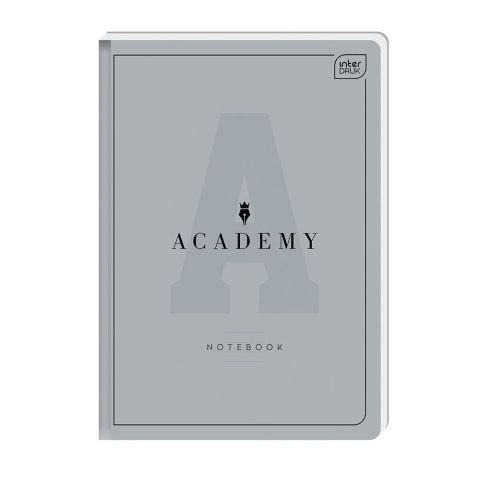 Brulion ACADEMY A4/96 = A4 96k. 90g linia Interdruk (BRA4=ACADE) Interdruk