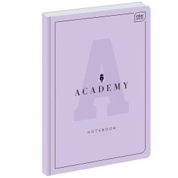Brulion ACADEMY pastel A4 96k. 70g linia Interdruk (BRA4=ACADEP) Interdruk