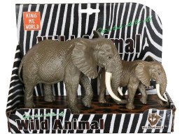 Figurka zestaw 2 słoni Adar (622821) Adar