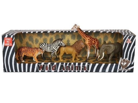 Figurka zestaw 5 dzikich zwierząt Adar (622807) Adar