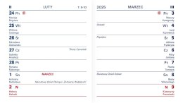 Kalendarz książkowy (terminarz) EWA IMPRESS kieszonkowy 71mm x 81mm Telegraph Telegraph