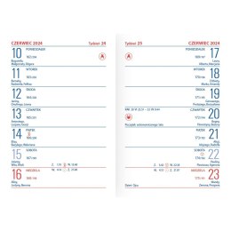 Kalendarz książkowy (terminarz) EKO kieszonkowy 72mm x 104mm Wydawnictwo Telegraph (K2) Wydawnictwo Telegraph