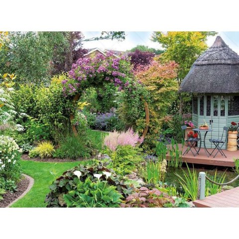 Kalendarz ścienny OGRODY RAJSKIE 13-planszowe 2024 320mm x 470mm Lucrum (RW11) Lucrum