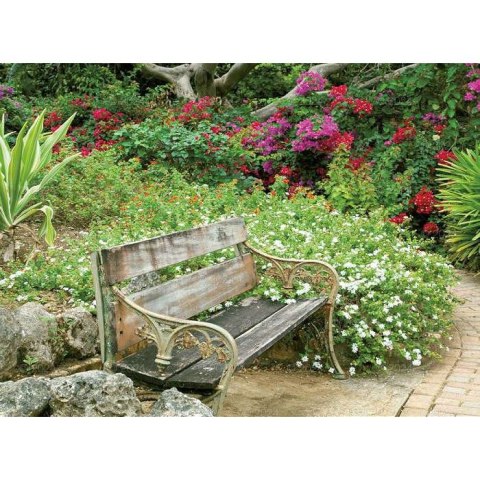 Kalendarz ścienny OGRODY RAJSKIE 13-planszowe 2024 320mm x 470mm Lucrum (RW11) Lucrum