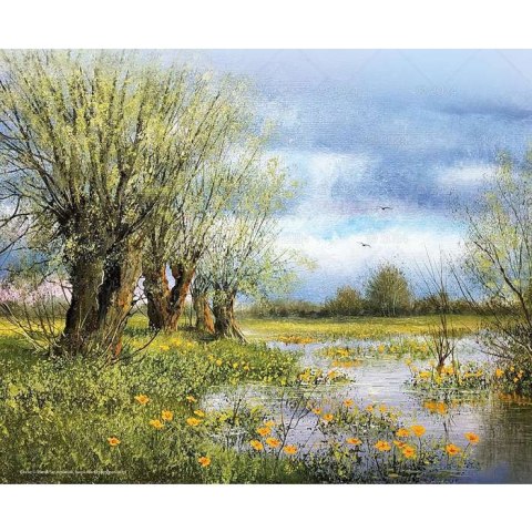 Kalendarz ścienny POLSKA W MALARSTWIE 13-planszowe 2024 320mm x 470mm Lucrum (RW06) Lucrum