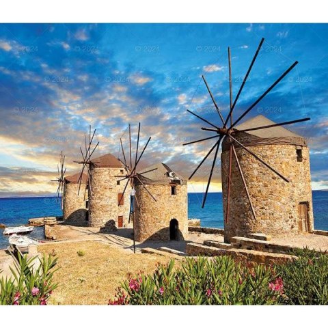 Kalendarz ścienny SŁONECZNE WAKACJE 13-planszowe 2024 320mm x 470mm Lucrum (RW08) Lucrum