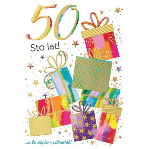 Kartka składana Karnet A5 50 prezenty A5 Henry (5905701484072) Henry
