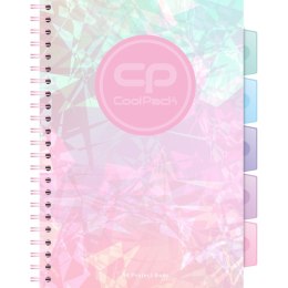 Kołozeszyt (kołonotatnik) CoolPack TIE DYE A4 krata Patio (93761CP) Patio