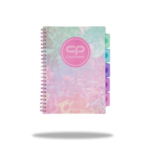 Kołozeszyt (kołonotatnik) CoolPack TIE DYE A4 krata Patio (93761CP) Patio