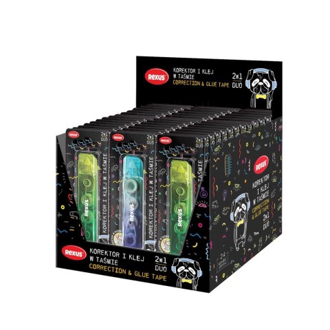 Korektor w taśmie (myszka) + klej w taśmie Beniamin (6516) Beniamin