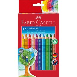 Kredki ołówkowe Jumbo 12 kol. Faber Castell (110912) Faber Castell