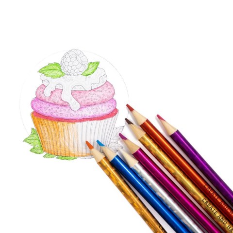 Kredki ołówkowe 12 kol. Kidea (KH12KKA) Kidea