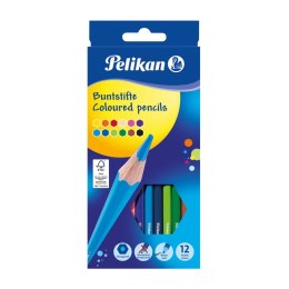 Kredki ołówkowe PN724005 12 kol. Pelikan (100401614) Pelikan