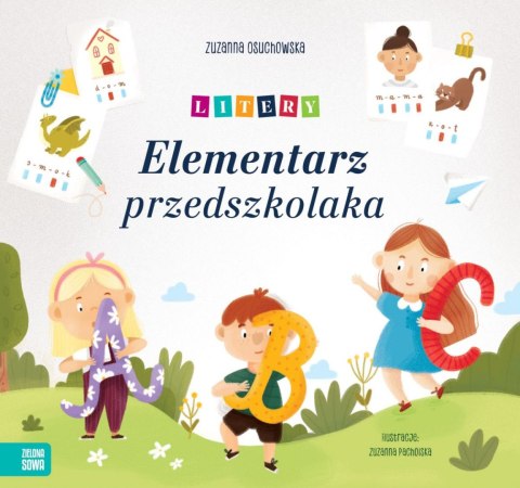 Książeczka edukacyjna Elementarz przedszkolaka Zielona Sowa Zielona Sowa