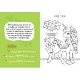 Książka dla dzieci Jednorożce i pegazy Malowanka z farbkami i pędzelkiem