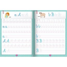 Książka dla dzieci KALIGRAFIA. UCZĘ SIĘ ŁADNIE PISAĆ