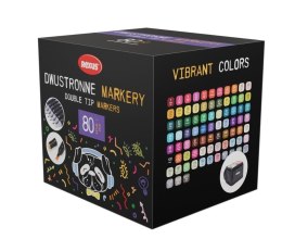 Marker specjalistyczny dwustronne okrągła końcówka Rexus (6554) Rexus