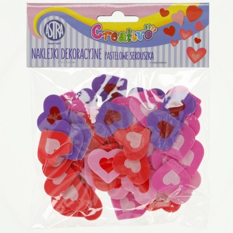 Naklejka (nalepka) serca Astra Creativo Astra Creativo