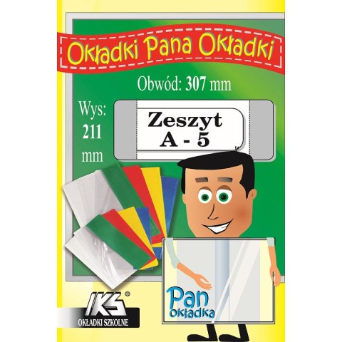 Okładka A5 [mm:] 307x211 IKS (Zeszyt A5) IKS