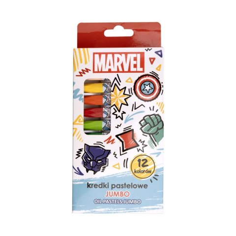 Pastele olejne AVENGERS 12 kol. Rexus (114135) Rexus