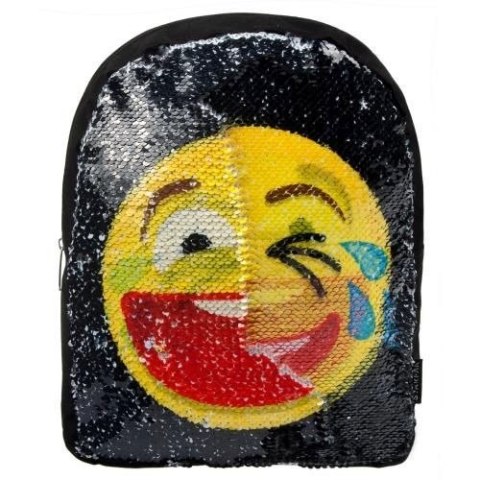 Plecak z cekinami emoji Starpak (388279) Starpak