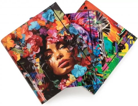 Segregator ringowy z gumką AFRYKA A4 VauPe (056/97) VauPe