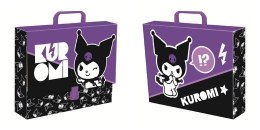 Teczka kartonowa na klips Kuromi A4 różne Unipap Unipap