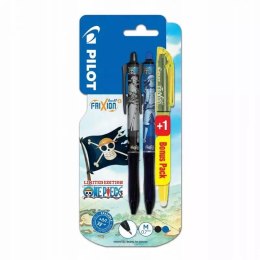 Zestaw piśmienniczy One Piece Frixion BALL PLUS NIEB.+CZARNY+ ZAKREŚLACZ Pilot (PIBL1449492) Pilot