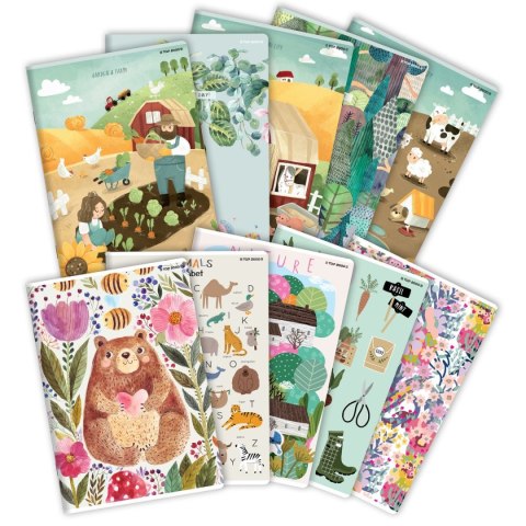 Zeszyt megamix A5 16k. 70g krata Top 2000 (400168844) Top 2000