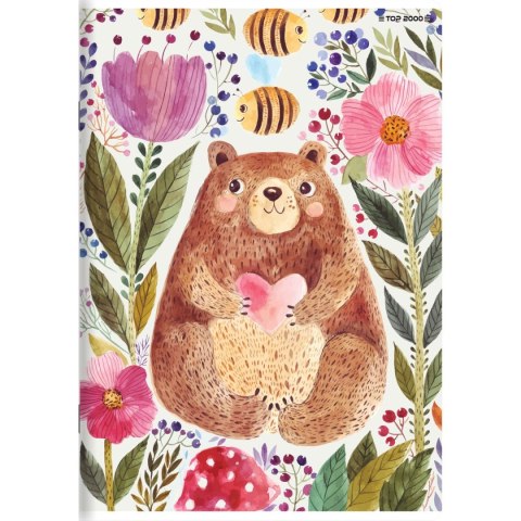 Zeszyt megamix A5 16k. 70g podwójna linia kolor Top 2000 (400168845) Top 2000