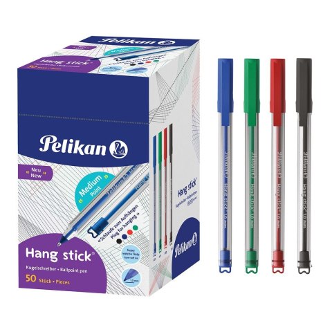 Długopis Hang Stick K86 wkład niebieski 1,0mm Pelikan (400197414) Pelikan