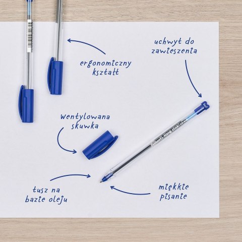 Długopis Hang Stick K86 wkład niebieski 1,0mm Pelikan (400197414) Pelikan