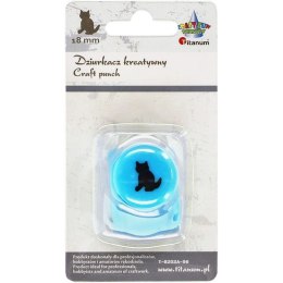Dziurkacz ozdobny Craft-Fun Series 18mm kot Titanum (T-8202A-96) Titanum