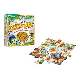 Gra planszowa Rodzina Treflików Cztery Sery Cztery Sery Trefl (02282) Trefl