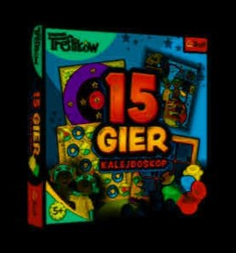 Gra planszowa Rodzina Treflików Kalejdoskop 15 gier Trefl (01922) Trefl